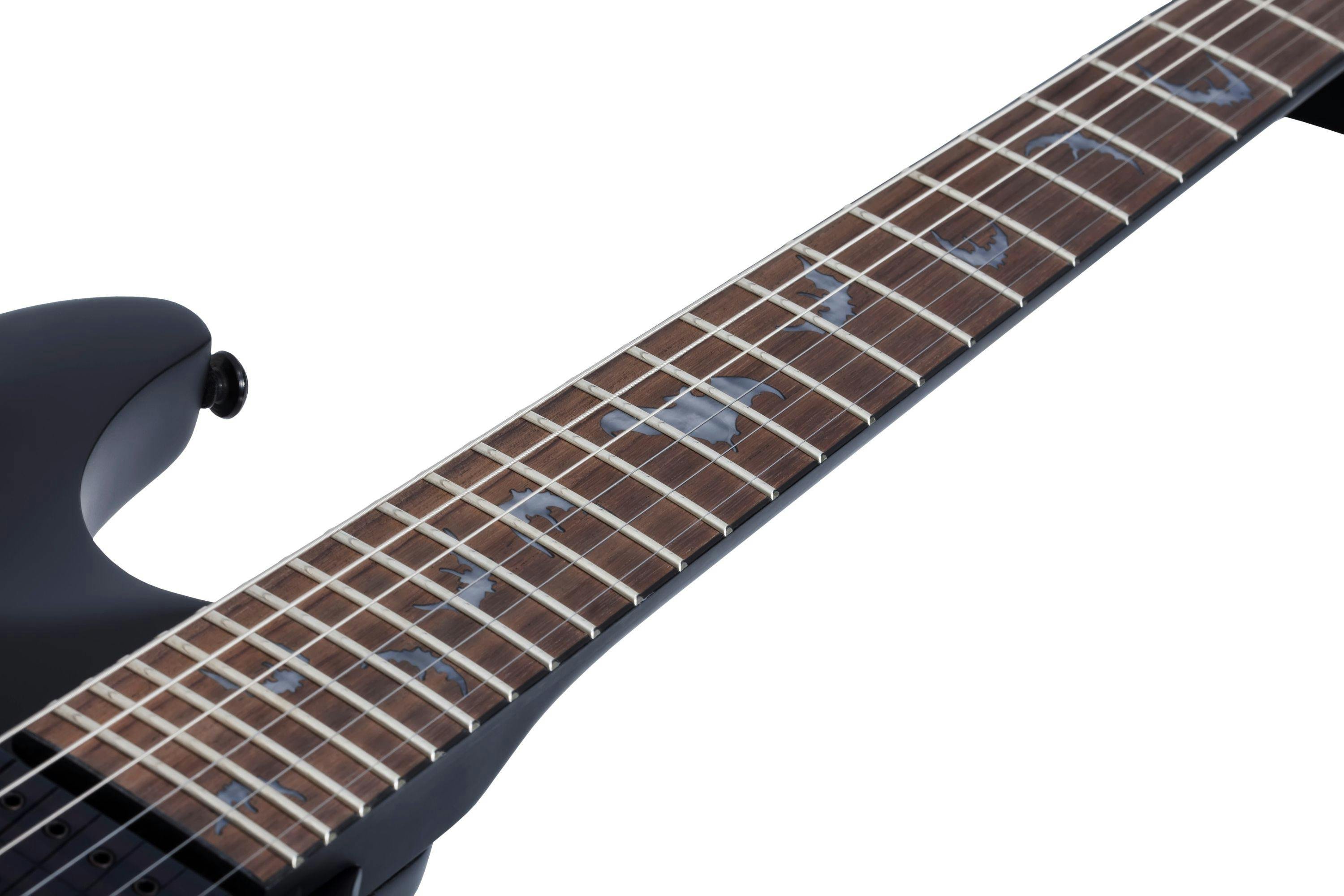 Schecter Damien 6 in Satin Black - Andertons Music Co.